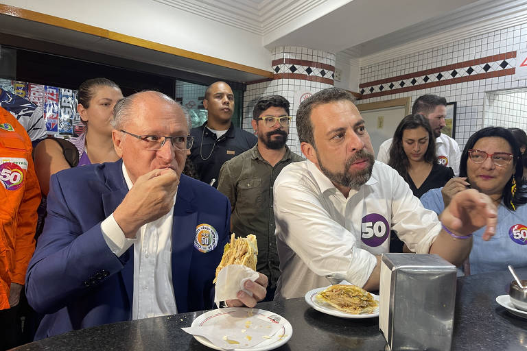 O vice-presidente da República Geraldo Alckmin prestou apoio a Boulos no segundo turno. Na última terça-feira (22), os dois dividiram um sanduíche no bar do Estadão e participaram de um ato no Teatro Gazeta