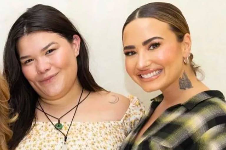 Demi Lovato e a irmã caçula, Madison