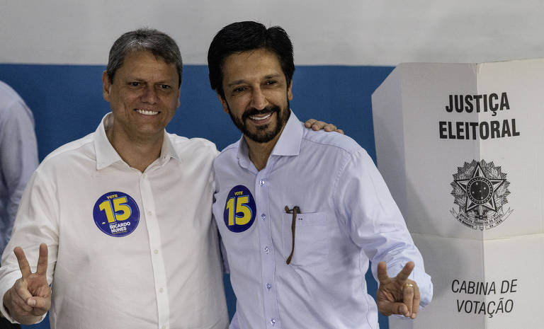 Ricardo Nunes, do MDB, reeleito prefeito de São Paulo