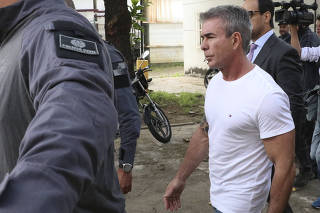 O bicheiro rogerio andrade e presso no rio de janeiro