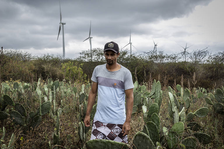 O agricultor Alexandre da Silva (34), que desde que se mudou para perto das turbinas tem problemas para dormir, o que tem desencadeado outros problemas de saúde e psicológicos