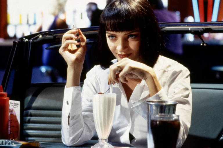 Uma Thurman em 'Pulp Fiction'