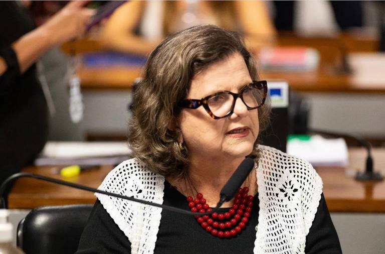 A senadora Teresa Leitão (PT-PE), relatora da Lei Cortez no Senado