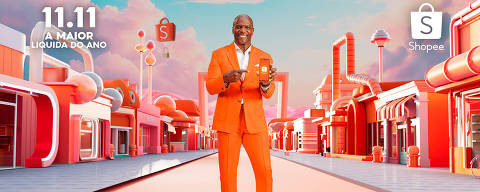 Ator Terry Crews faz ação para a Shopee