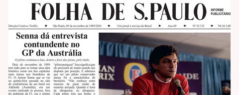 Capa comemorativa traz Senna indignado depois de punições e da perda de título na F1 para arquirrival Alain Prost