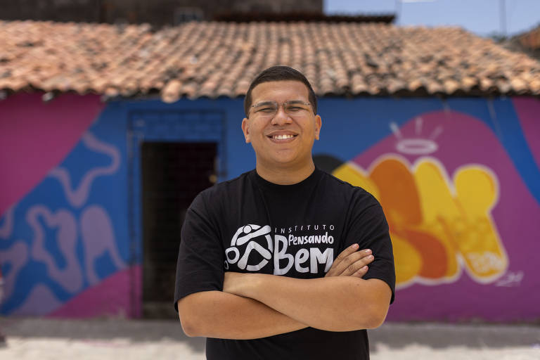 Rutenio Florencio criou Instituto Pensando Bem, que promove negócios comunitários e ações de combate à pobreza, como a primeira favela 3D do Ceará