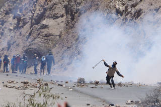 BOLIVIA-COCHABAMBA-BLOQUEO