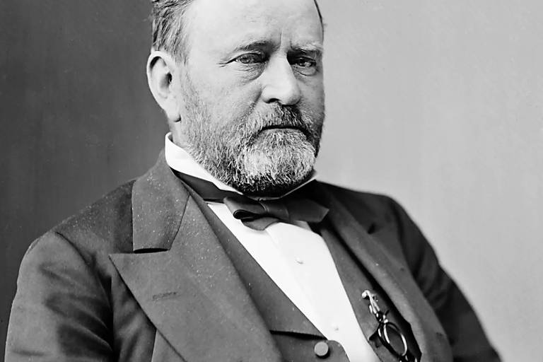 O 18º presidente dos Estados Unidos, Ulysses S. Grant, promoveu a reconstrução do país após a Guerra Civil e enfrentou escândalos de corrupção no governo