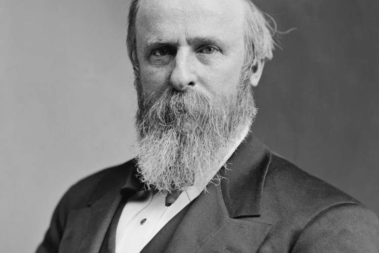 Rutherford B. Hayes, 19º presidente dos Estados Unidos, é conhecido por ter encerrado a reconstrução pós guerra
