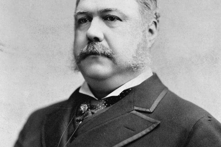 Chester A. Arthur, 21º presidente dos Estados Unidos, assumiu após o assassinato de Garfield
