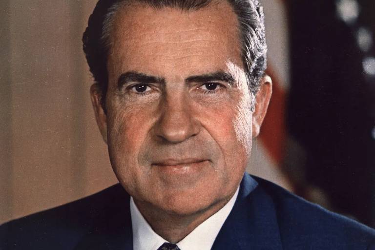 Richard Nixon, 37 presidente dos EUA, é conhecido pela abertura das relações com a China e pelo escândalo de Watergate, que levou à sua renúncia