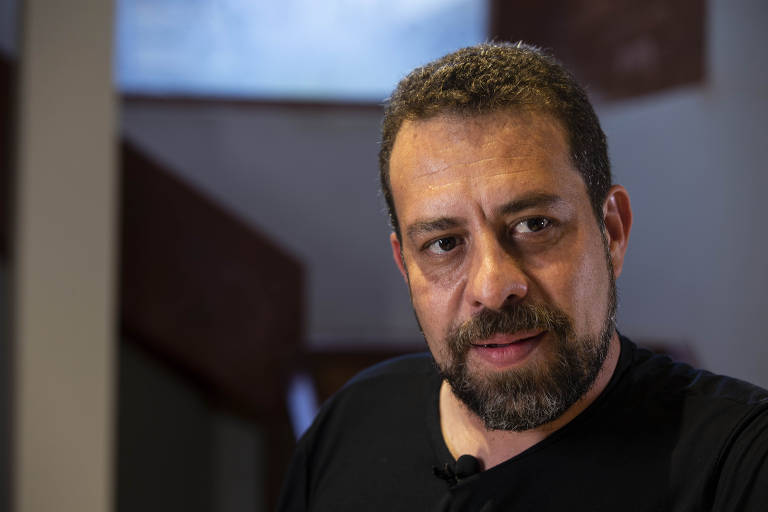 O deputado federal Guilherme Boulos (PSOL), que foi candidato à Prefeitura de São Paulo