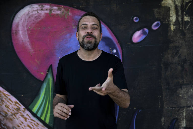 O deputado federal Guilherme Boulos (PSOL), que foi candidato à Prefeitura de São Paulo