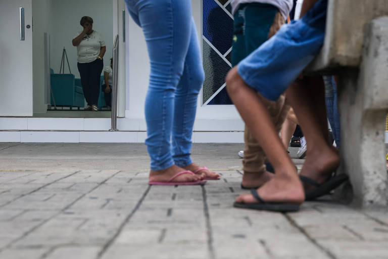 Velório do menino de quatro anos baleado durante ação policial, em Santos