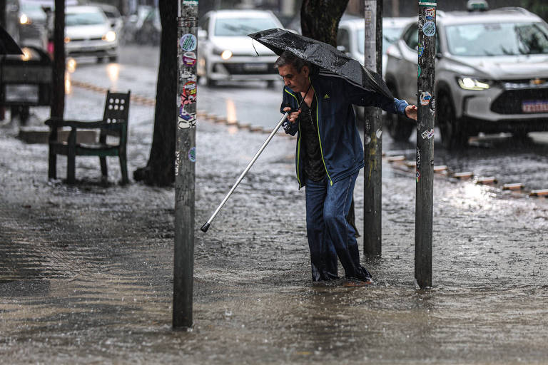 São Paulo deve voltar a ter pancadas de chuva ao longo desta quarta (16)