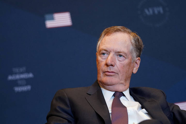 Robert Lighthizer, ex-representante comercial dos EUA, em entrevista em Washington D.C.