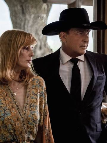 Cenas da série Yellowstone