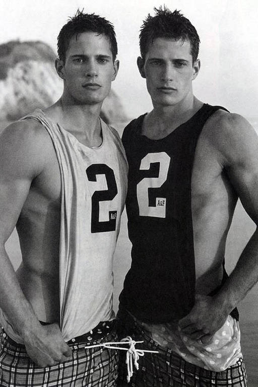 Imagens de campanha da Abercrombie & Fitch 