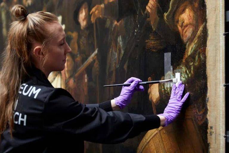 A épica restauração de obra-prima de Rembrandt