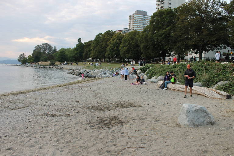 English Bay， em Vancouver