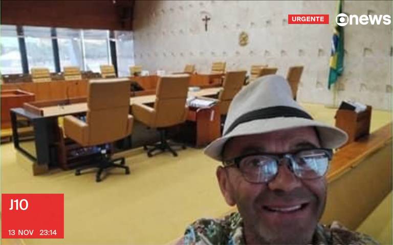 Antes de se explodir e detonar o próprio carro, Francisco esteve nas dependências do STF em 24 de agosto