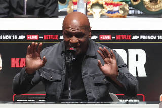 Boxing: Tyson vs Paul Press Conference