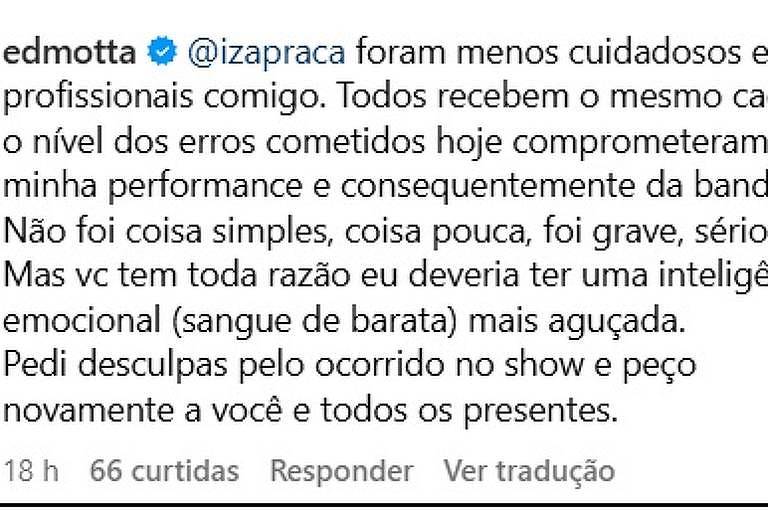 Post de Ed Motta