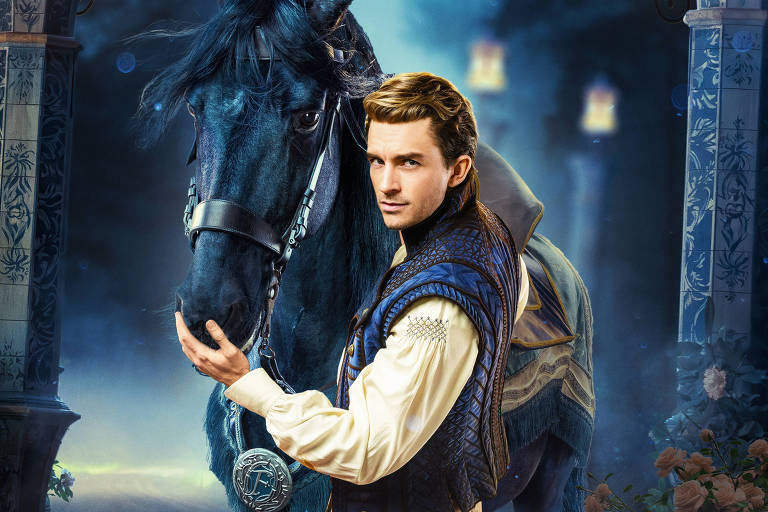 Jonathan Bailey como Fiyero em pôster de 'Wicked'