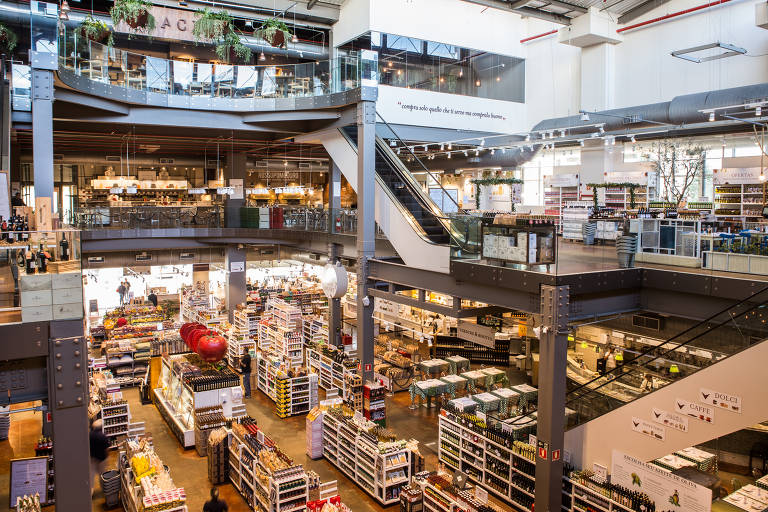 Eataly reúne mercado de produtos italianos e restaurantes em São Paulo