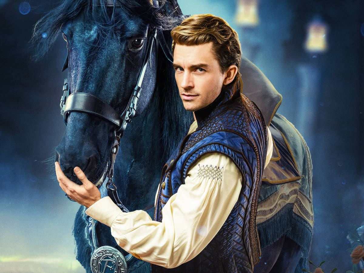 Jonathan Bailey como Fiyero em pôster de 'Wicked'