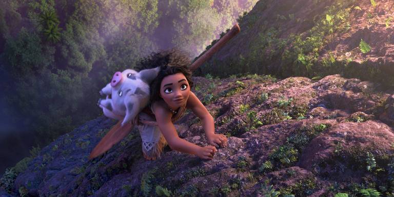 Cena da animação 'Moana 2', filme da Disney