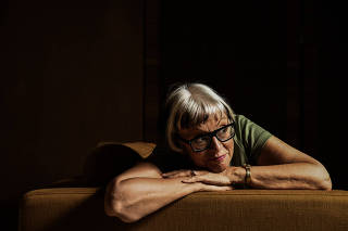 Retrato da psicóloga Philippa Perry