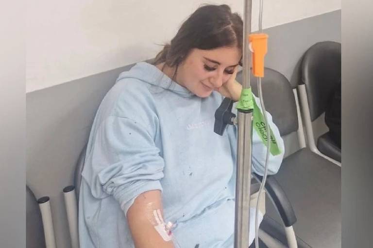 Paige Roberts passou horas no hospital, em meio a exames da sua função renal e hepática