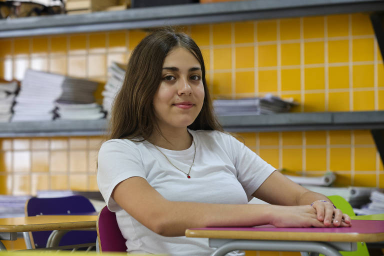 Isadora Clemente, 12, estudante do Colégio Peak School
