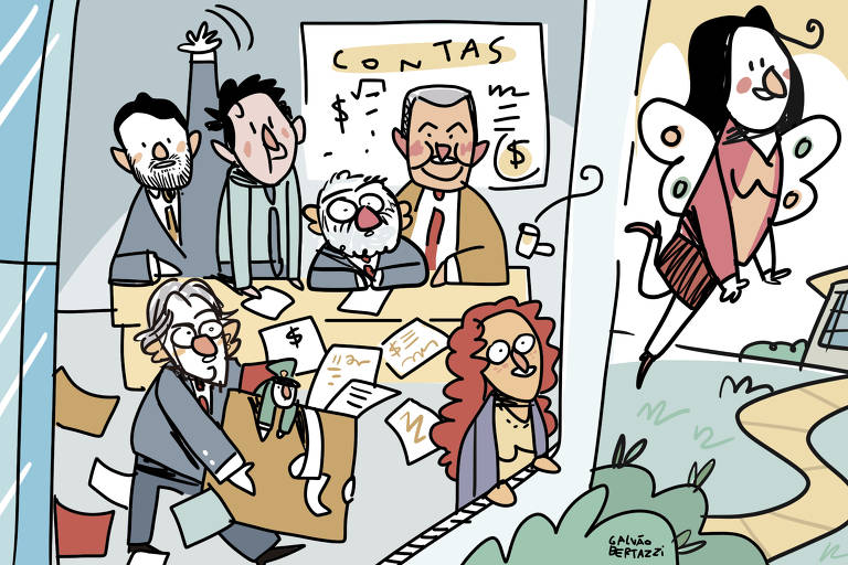 25.nov.: Longa reunião de ministros Haddad, Rui Costa (Casa Civil) e Esther Dweck (Gestão) com Lula no Planalto. O secretário-executivo do Planejamento, Gustavo Guimarães, representa Tebet, que está em São Paulo para o lançamento de seu livro "O voo das borboletas". O futuro presidente do BC, Gabriel Galípolo, também participa da reunião