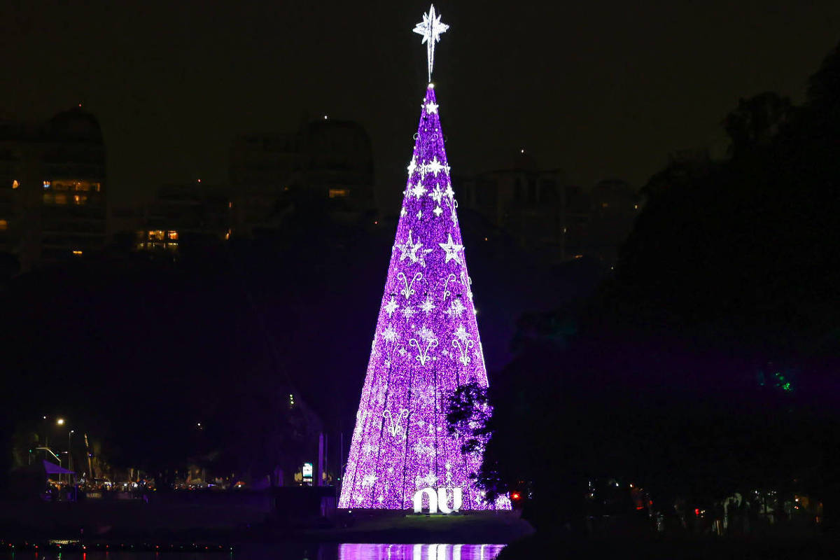 O 'Natal do Ibirapuera' menciona o patrocínio, mas não Jesus