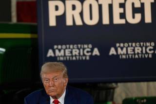 Donald Trump Attends Roundtable Discussion On Threat Of China On U.S. Agriculture