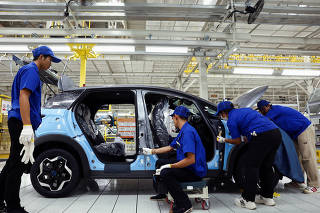 FILE PHOTO: China?s BYD opens its first electric vehicle (EV) factory in Southeast Asia, in Rayong