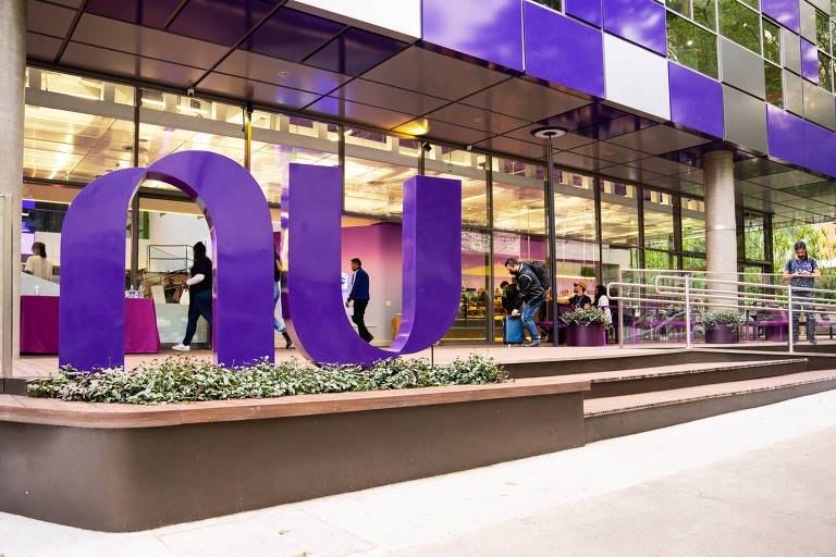 Fachada do escritório do Nubank