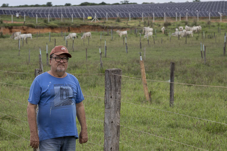 Primo de Edilson, Jorge Rodrigues da Silveira, 67, também cedeu parte do terreno e hoje mantém um pequeno rebanho de gado de corte.
