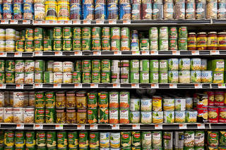 Products at Prospect Heights grocery store in Brooklyn, April 11, 2013. (Karsten Moran/The New York Times)