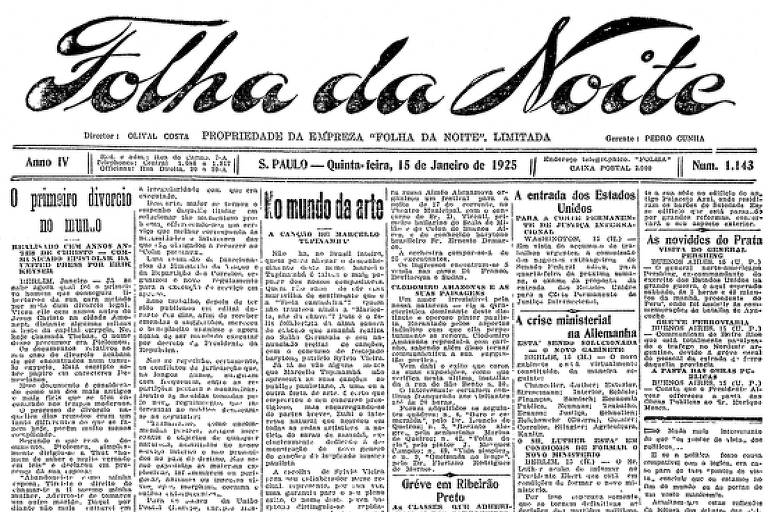 1925: Marcelo Tupinambá apresenta suas canções em São Paulo