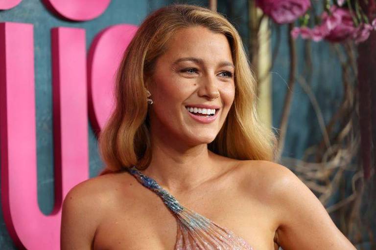 A atriz americana Blake Lively, protagonista do filme 'É Assim Que Acaba'