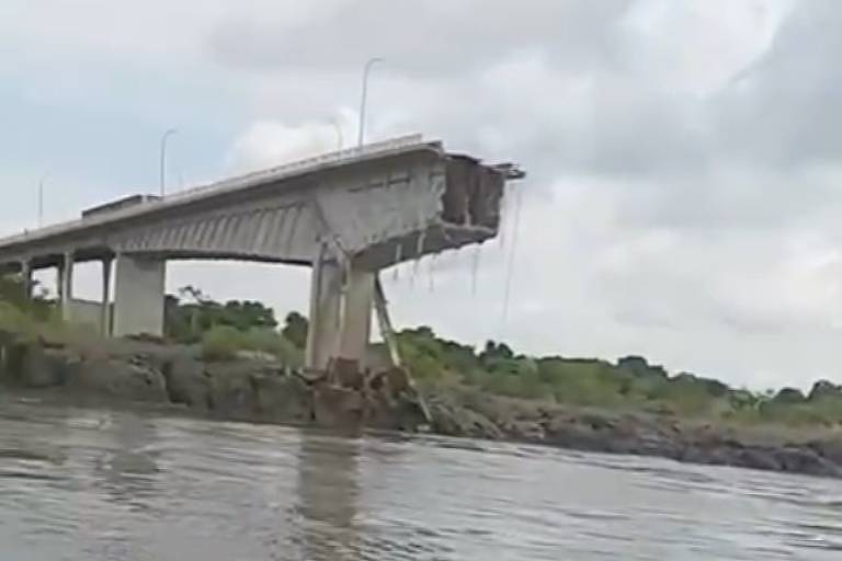 Ponte entre Tocantins e Maranhão desaba e deixa ao menos um morto