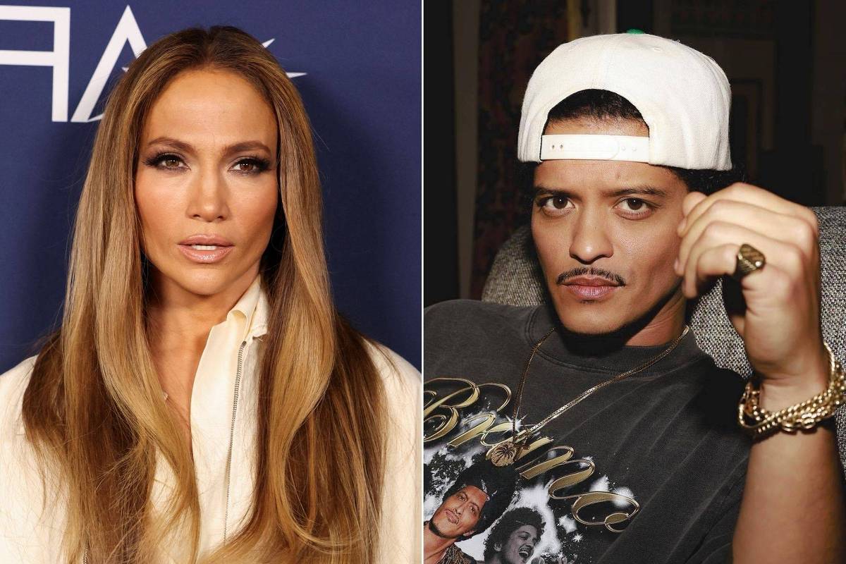 Jennifer Lopez teria se espantado com cachê de Bruno Mars - 27/12/2024 -  Celebridades - F5