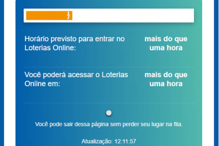 Loterias Caixa registra instabilidade no site e aplicativo na Mega da Virada