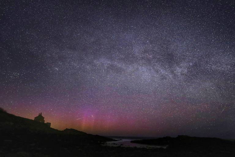 Céu com muitas estrelas
