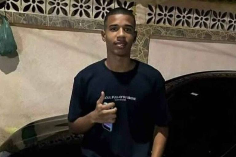 Kauan Galdino Florêncio Pereira， 18， atingido por um tiro na cabeça