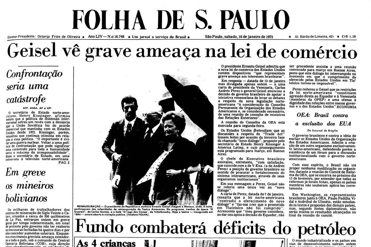 1975: Emerson Fittipaldi vê pressão para ganhar o GP Brasil de F-1