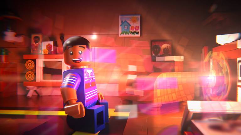 Cena da animação 'Peça por Peça: Uma História de Pharrell Williams', dirigida por Morgan Neville